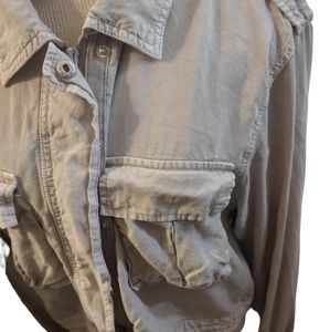 Euc military style jacket